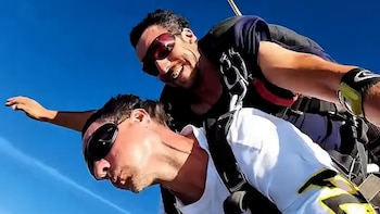 Adrnalina pura en plena caída...