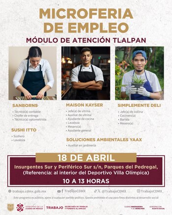 Estas son las fechas, sedes