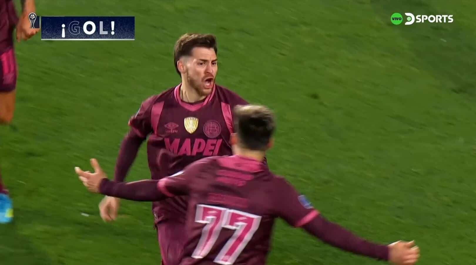 Lanús abrió el marcador contra Cienciano en partido por ‘play-offs’ ida de Copa Sudamericana 2026: gol de media vuelta de Franco Watson
