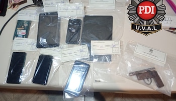 Los materiales secuestrados por el Ministerio Público de la Acusación en los allanamientos (Fuente: Cadena 3)