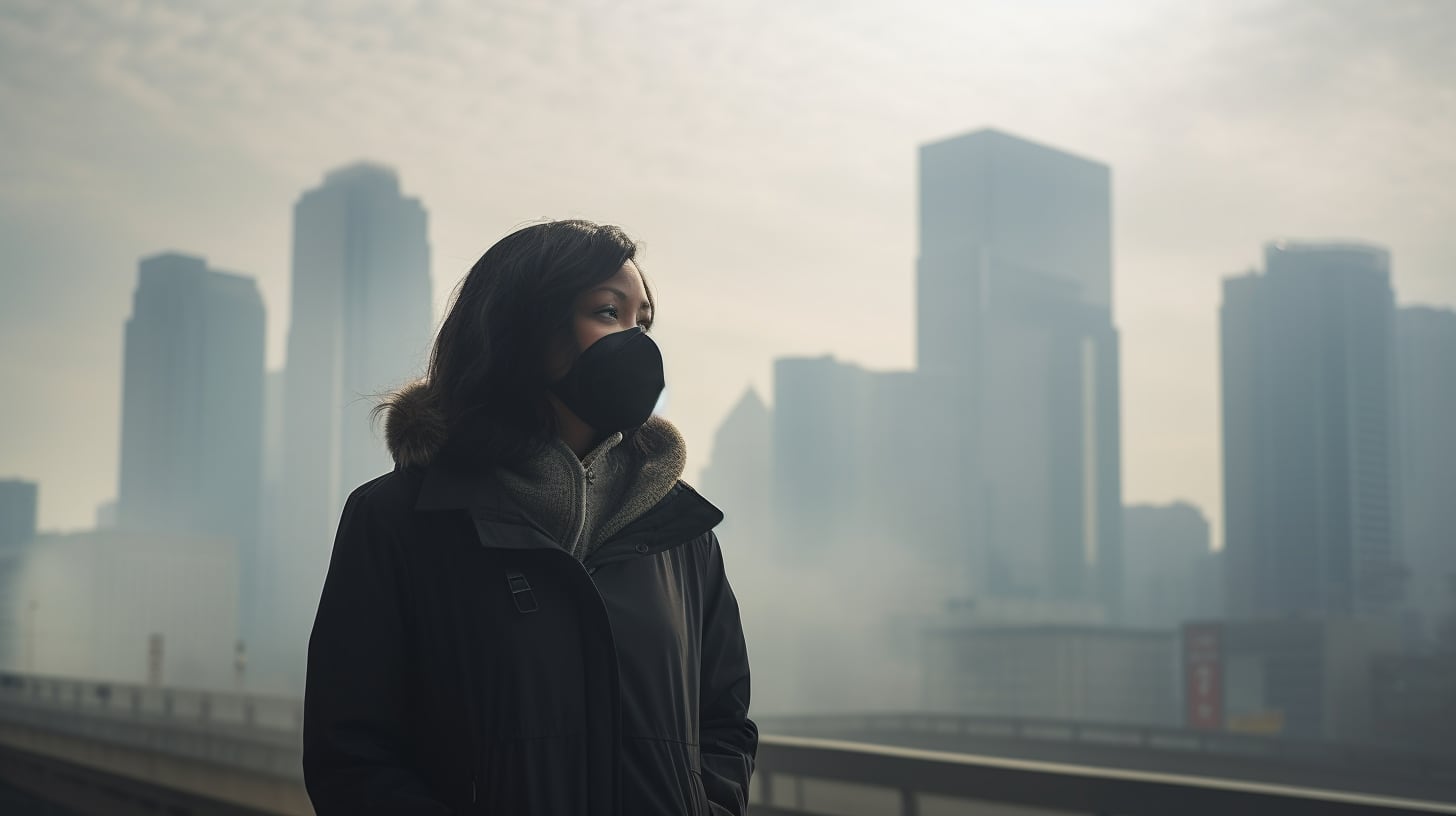 Las autoridades recomiendan limitar las actividades al aire libre y permanecer en interiores durante los picos de contaminación del aire en Estados Unidos. (Imagen ilustrativa Infobae)