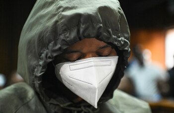 Nandipha Magudumana en una audiencia