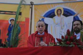 En la imagen el cardenal de Honduras, Óscar Andrés Rodríguez. EFE/Gustavo Amador