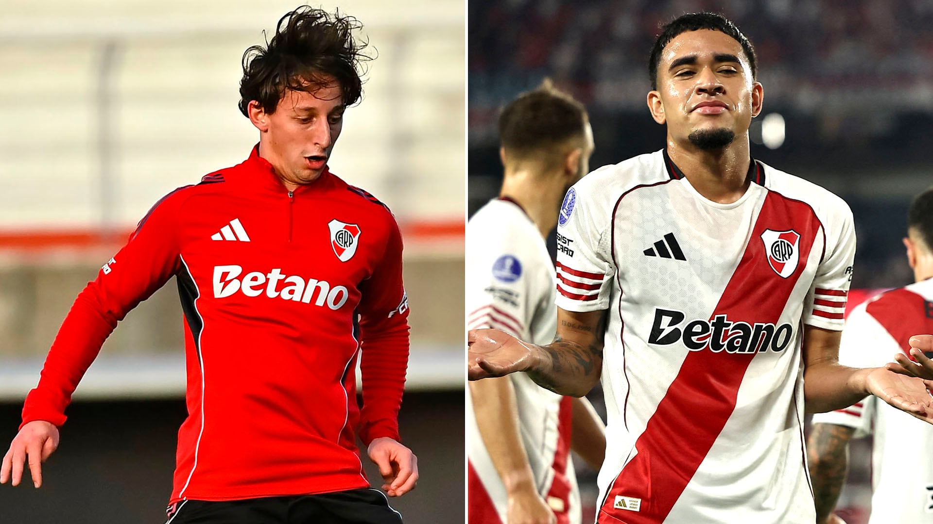 Los futbolistas Matías Galarza y Kendry Páez permanecen separados del plantel de River