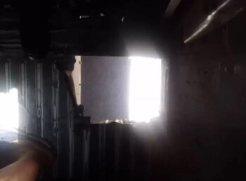 El agujero de la furgoneta