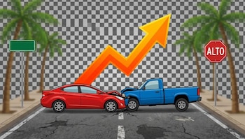 Un total de 7.510 siniestros viales se reportaron en el primer cuatrimestre de 2026, un 20% más que en el mismo periodo del año anterior. (Imagen ilustrativa de Infobae)