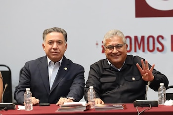 Inzunza minimiza los cargos en el Senado: “No importan los cargos, sino los encargos”. (Foto: redes sociales)