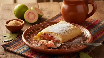 El tamal de guayaba y