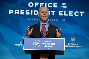Joe Biden, presidente electo de