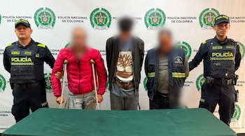El operativo se llevó a cabo en el barrio San José, en la localidad de Bosa, en el sur de Bogotá - crédito Policía