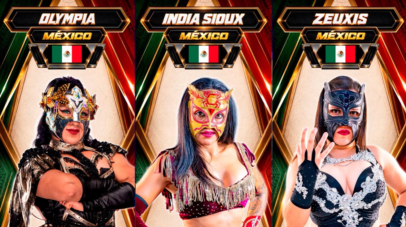 Olympia, India Sioux y Zeuxis se unen a la Selección Mexicana para volver alzar el trofeo.