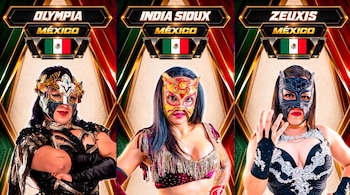 Olympia, India Sioux y Zeuxis se unen a la Selección Mexicana para volver alzar el trofeo.