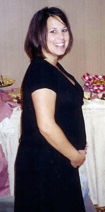 Laci Peterson muestra su avanzado