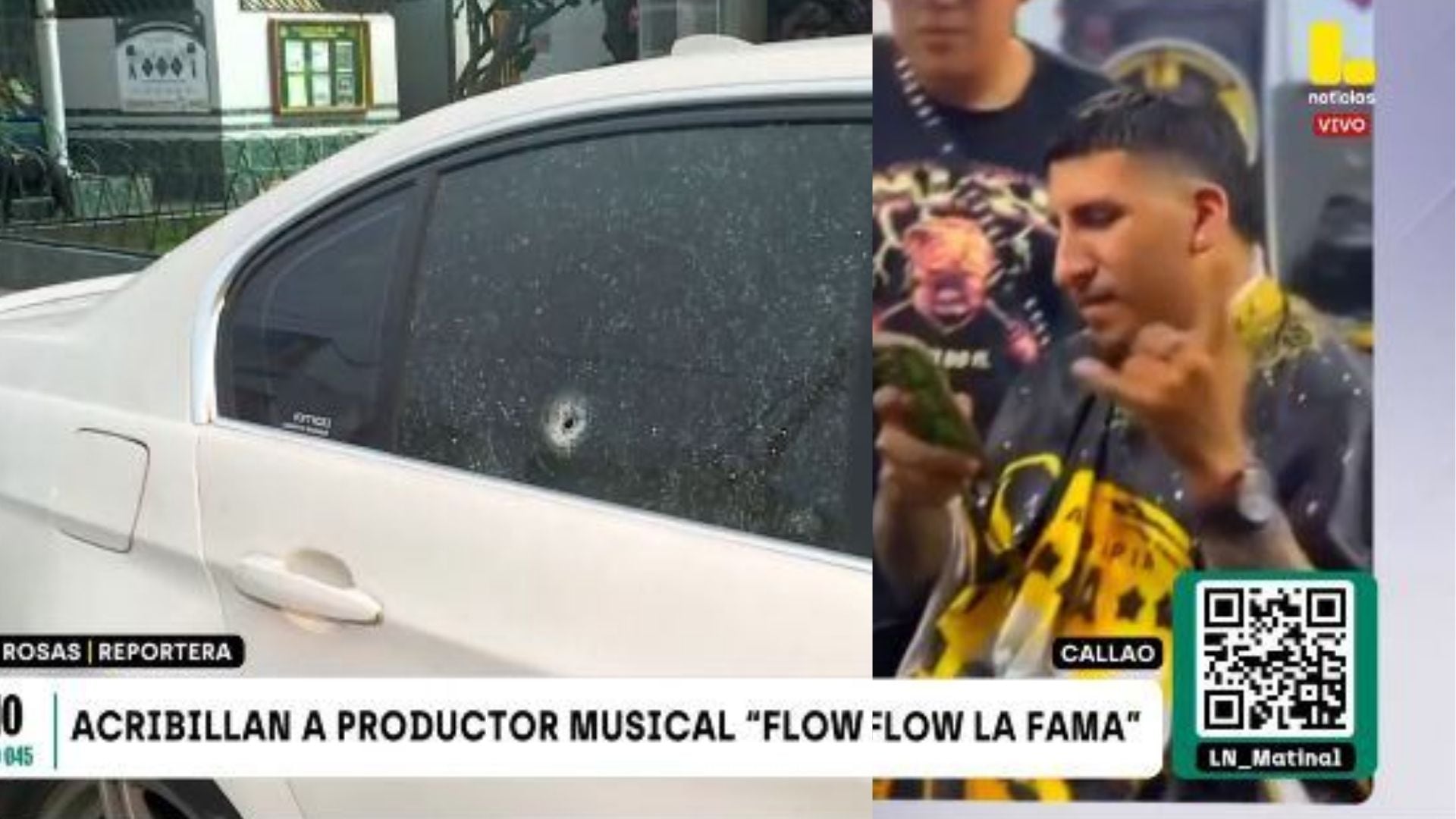 Productor de maleanteo 'Flow La Fama' sobrevive a ataque a balazos en el Callao, pero permanece grave