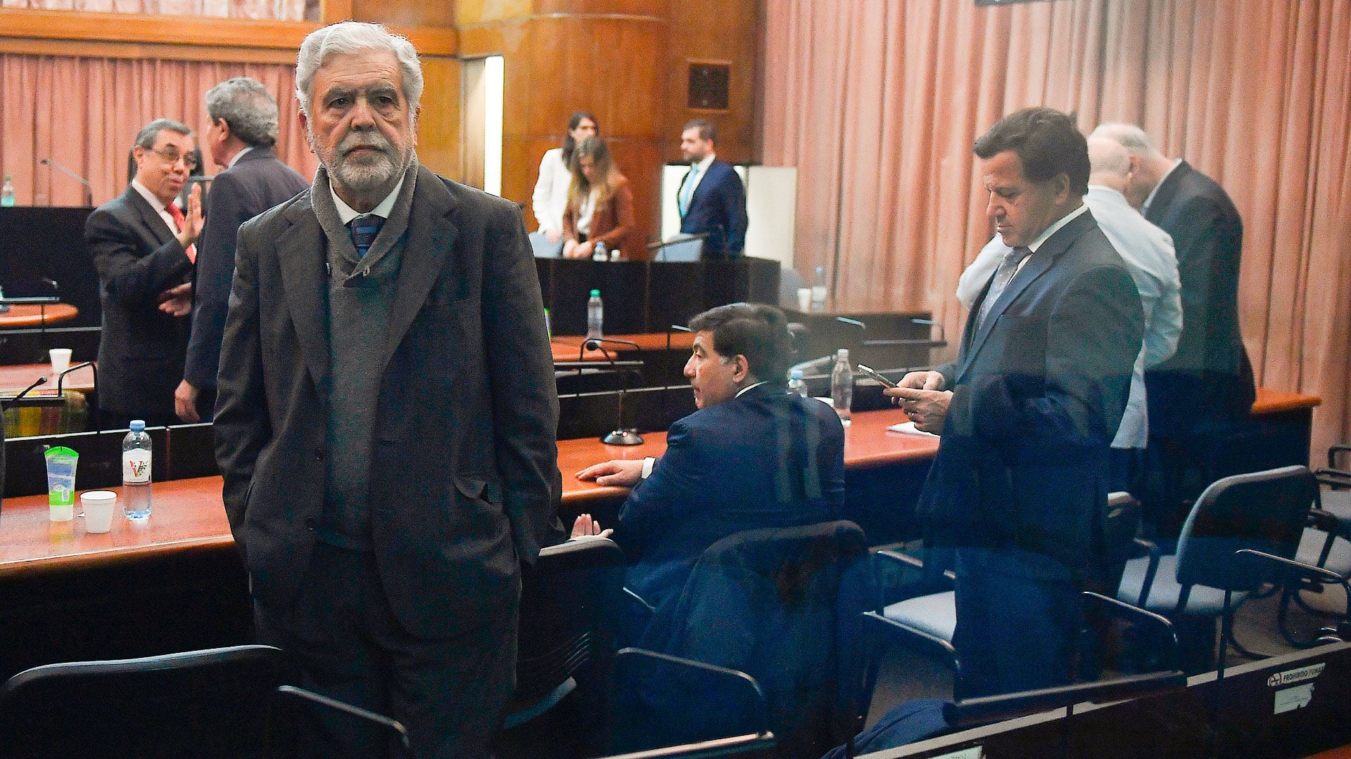 Julio De Vido en los tribunales federales de Comodoro Py (Foto: Maximiliano Luna)