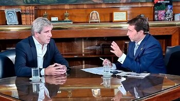 Caputo habló en una entrevista