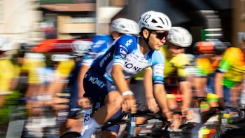 Santiago Moreno, ciclista mexicano, se mete entre los mejores de la 2 Giorni di Vertova