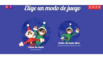 En Santa Tracker, se pueden