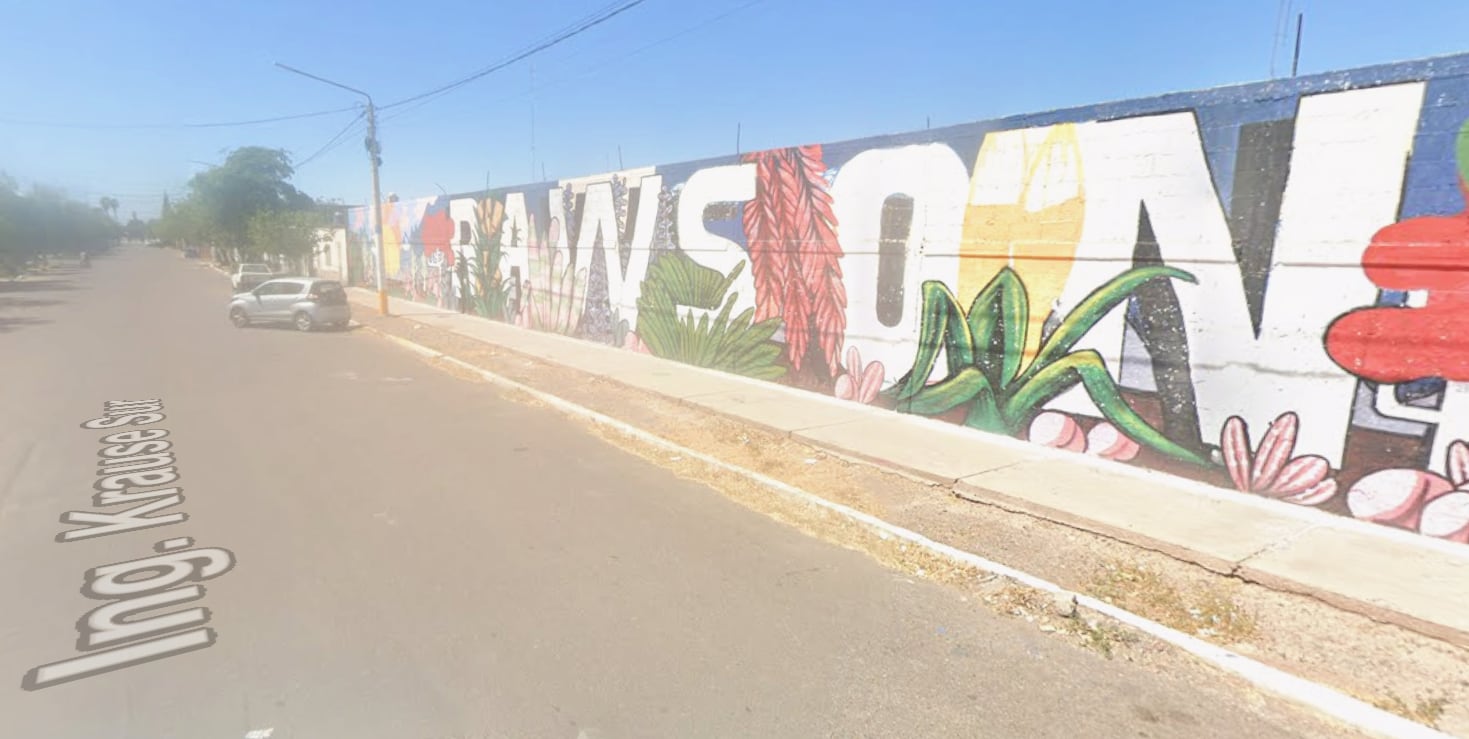 El ataque ocurrió sobre el boulevard Sarmiento Oeste, entre Ingeniero Krause y avenida España, en Villa Krause (Google Maps)