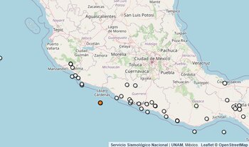 Temblor reportado en Michoacán.
(SSN)
