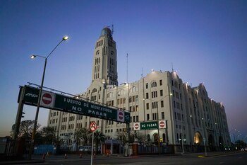 La entrada al Puerto de
