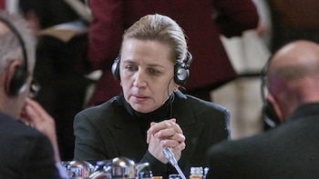 Líderes de Dinamarca y Groenlandia