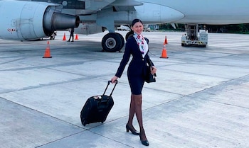 Christine Dacera, una joven azafata