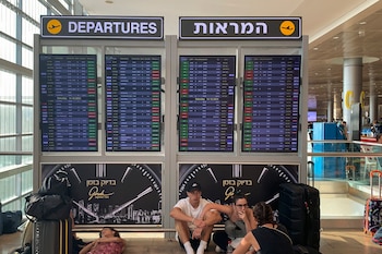 El aeropuerto Ben Gurión, en