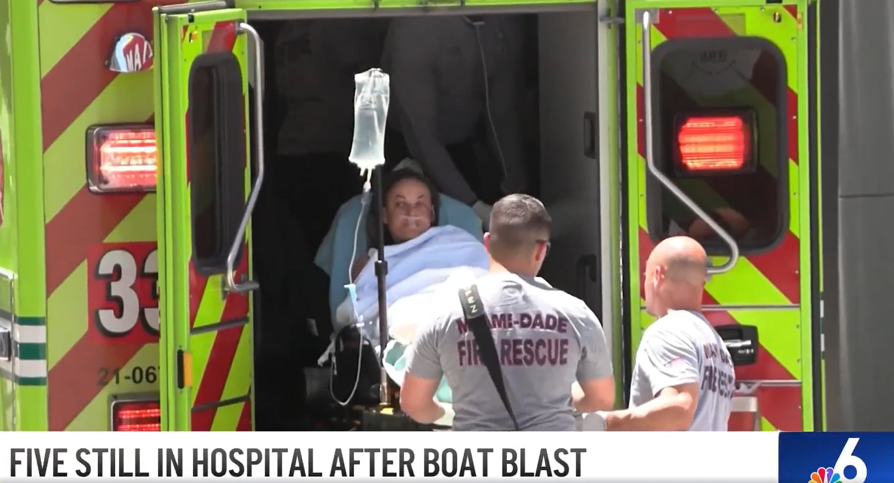 Sobrevivientes de la explosión en Haulover Beach reportaron olor a gasolina antes del estallido y pánico durante el rescate en el agua (NBC 6 News)