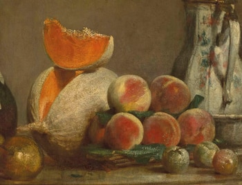 La obra "Melón empezado", de