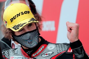 El piloto italiano de Moto2,