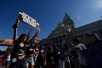 La manifestación por el Día
