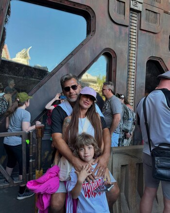 Flor Peña disfrutó de sus