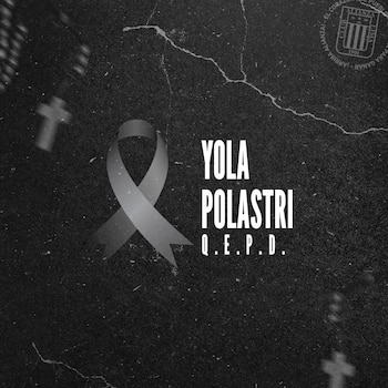 El mensaje de Alianza Lima por la irreparable pérdida de Yola Polastri. - Crédito: @ClubALoficial