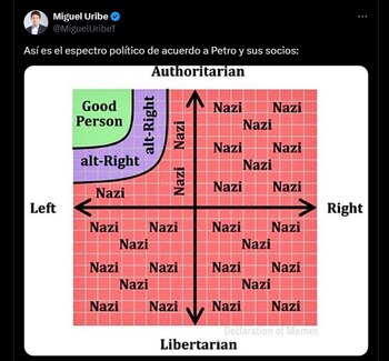 El mensaje del senador con