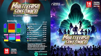 El “Multiverso Sinfónico” incluirá temas de compositores legendarios como Hans Zimmer, Alan Silvestri y John Williams, junto a clásicos del rock y la cultura pop.