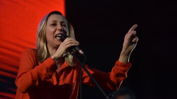 La candidata del FIT en