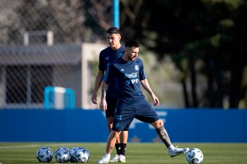 Lionel Messi trabajó y habrá