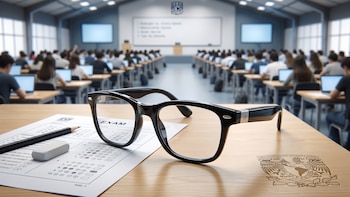 ¿Cómo funcionan los lentes con IA que usaron aspirantes a la UNAM para hacer trampa en examen de control?