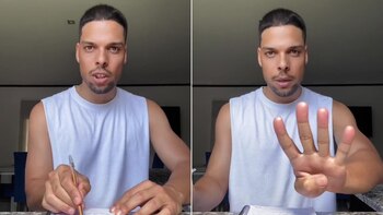 Un brasileño se sorprendió con