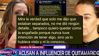 Georgina Dixon, influencer peruana, niega