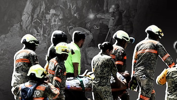 Un colapso, cuatro atrapados y 300 rescatistas: la operación que desafía a la naturaleza y al tiempo en mina de Sinaloa