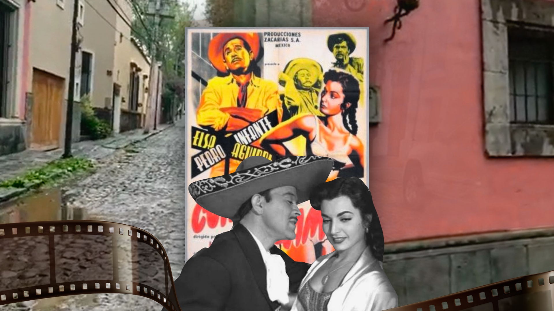 Elsa Aguirre y Pedro Infante en ‘Cuidado con el amor’: así luce ahora la casa en CDMX donde grabaron la película