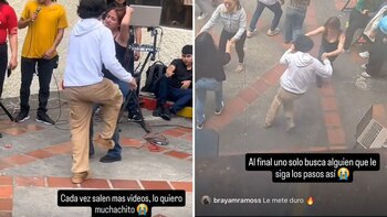 El Brayan reaccionó al video