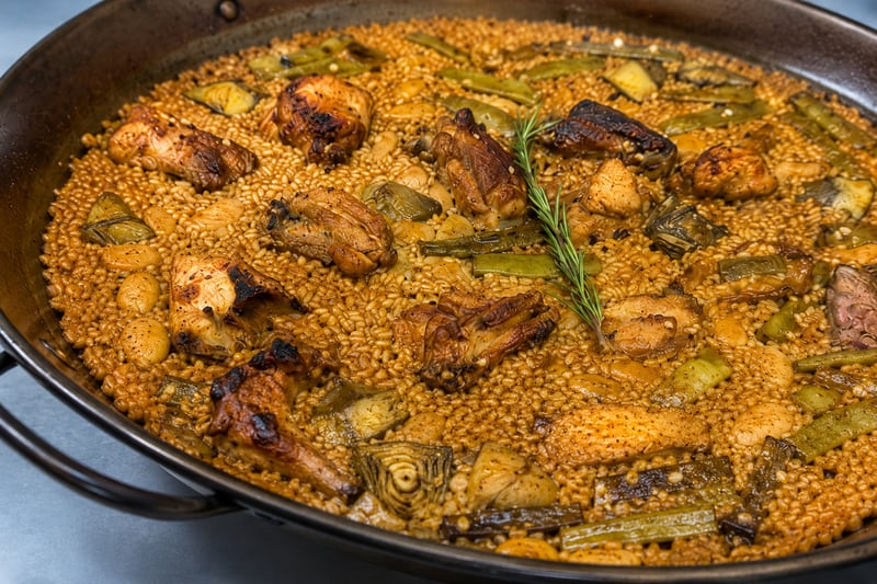 Paella de la arrocería Llima Gastrobar, en Zaragoza (Web del restaurante)