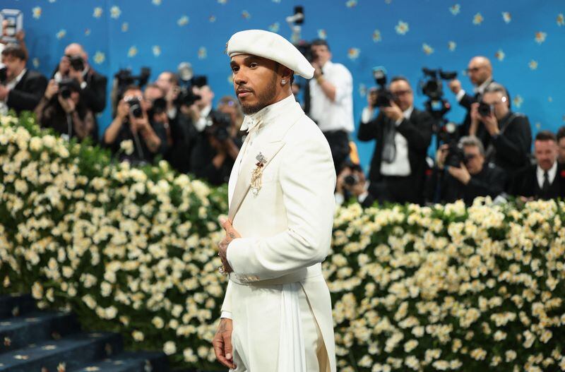 Hamilton y su pasión por la moda (Reuters)