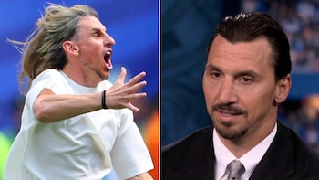 Zlatan Ibrahimovic se rindió ante el Ecuador de Beccacece: su sorprendente elogio al look del entrenador