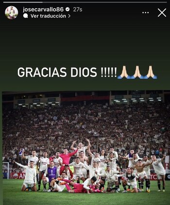 La publicación de José Carvallo