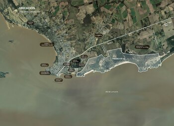 Imagen área del predio y