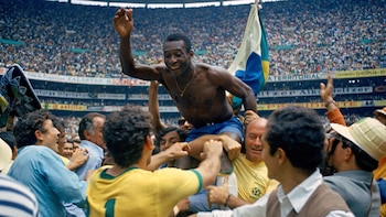 La vez que Pelé pasó de las canchas de futbol a los sets de cine en Hollywood